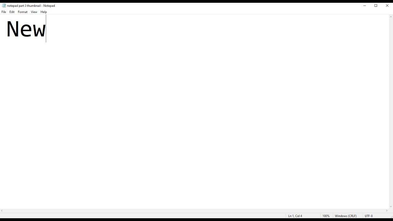 notepad part 3 - YouTube