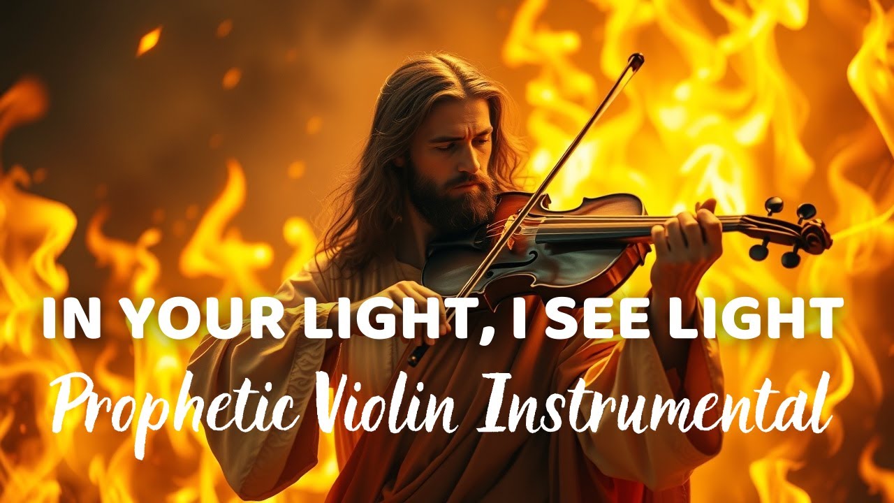 Prophetic Violin Instrumental | IN YOUR LIGHT, I SEE LIGHT | Deep ...