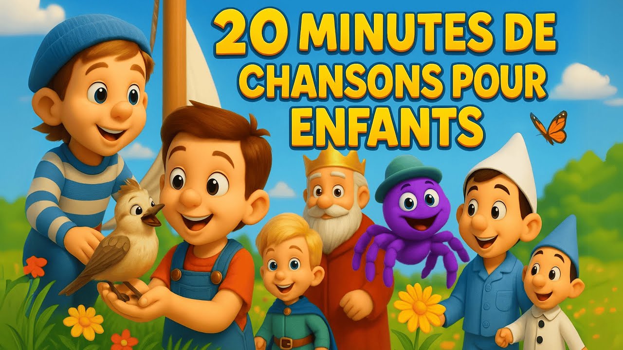20 Minutes de Chansons pour Enfants 🎶 | Comptines Amusantes et Éducatives