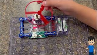 How to build a Flying Saucer using Snap Circuit