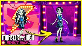 Monster High Game for Girls - Frankie Stein (Monster High Beauty Shop: Fangtastic Fashion Game) screenshot 3