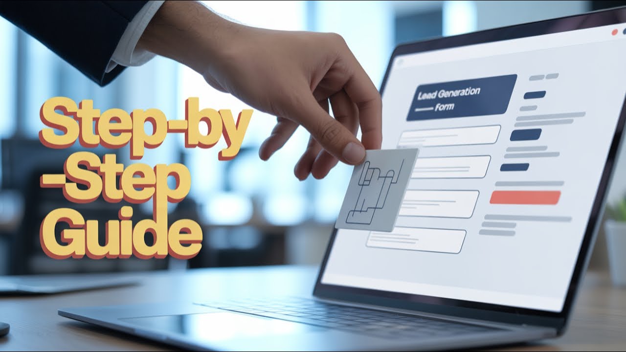 Lead Generation Form Create Step by Step - YouTube