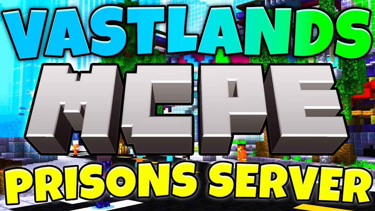 Vastlands Prison Server|MCPE/Bedrock|Live And Playing With Ya'll