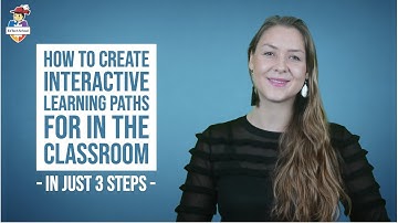 How to create interactive learning paths for in the classroom