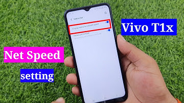 vivo t1X net speed setting | vivo t1X me net speed show kaise kare | vivo t1X mobile