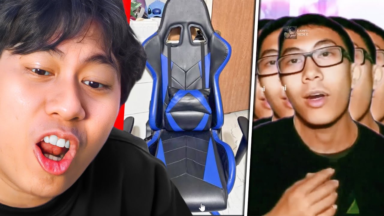 woilah kursi itu memancarkan siluet sesuatu.. 😂 - REACT MEME KOCAK