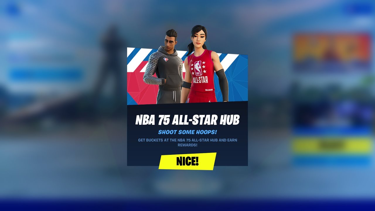 FORTNITE x NBA 75 ALL-STAR HUB QUESTS! Free Spray & XP! Vote to Emote [Creative Chapter 3]