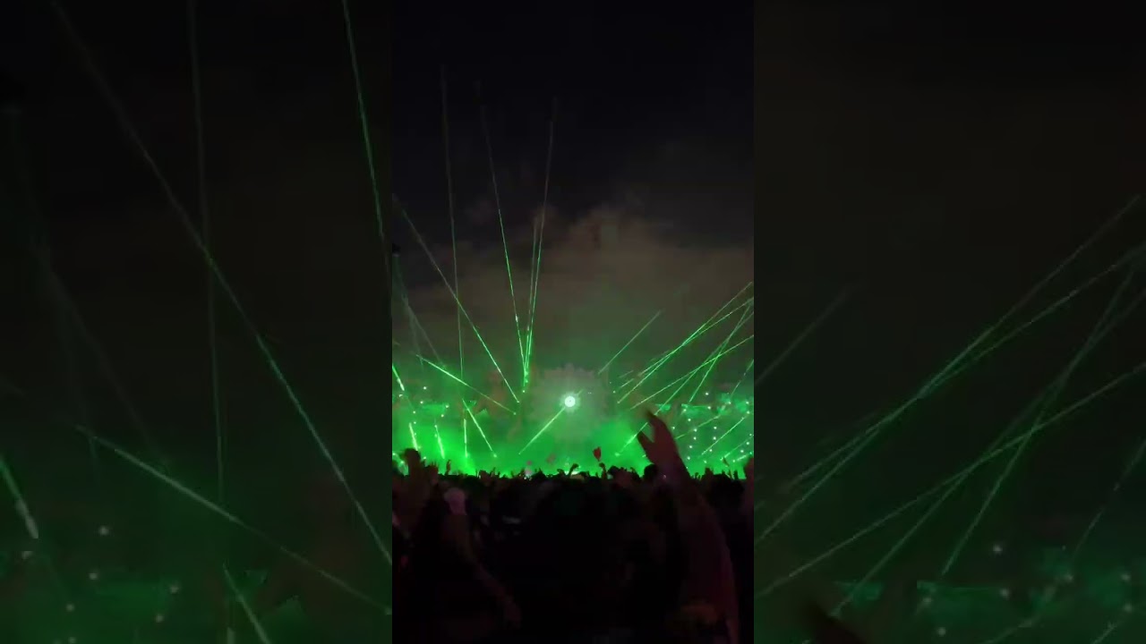 Laser Show From EDC