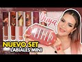 YUYA Labiales Mini Velvet Set Edicion limitada! swatches en los labios ¿me gustaron?|Mytzi Cervantes