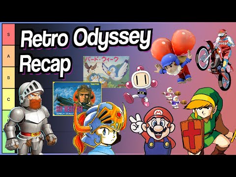 Retro Odyssey Recap 1 | The First Ten Games