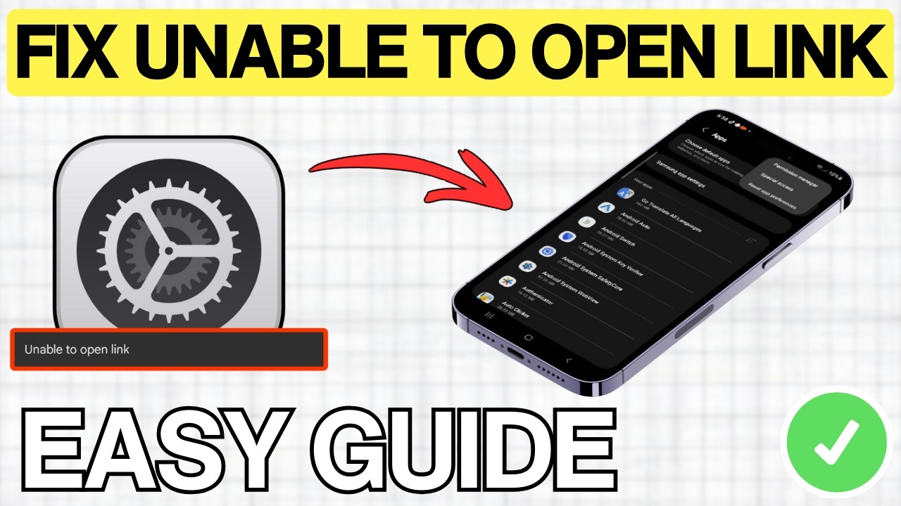 How To Fix Unable to open link in Google (QUICK & EASY) 2026