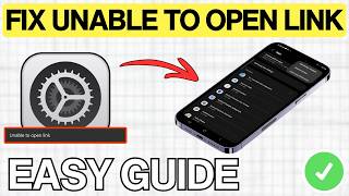 How To Fix Unable to open link in Google (QUICK & EASY) 2026