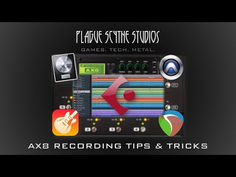 AX8 Recording Tips & Tricks - Tutorial - YouTube