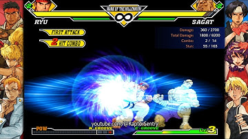 [CFC2] CvS2 Ryu Practical/Fun Combos (C-Groove/N-Groove)