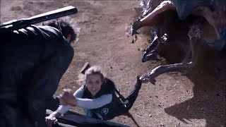 Tremors 6: A Cold Day in Hell - All Canadian Graboids scenes in CGI