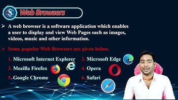 What is Web Browser | What is Search Engine | हिंदी में | By CSC IT Class Garkha