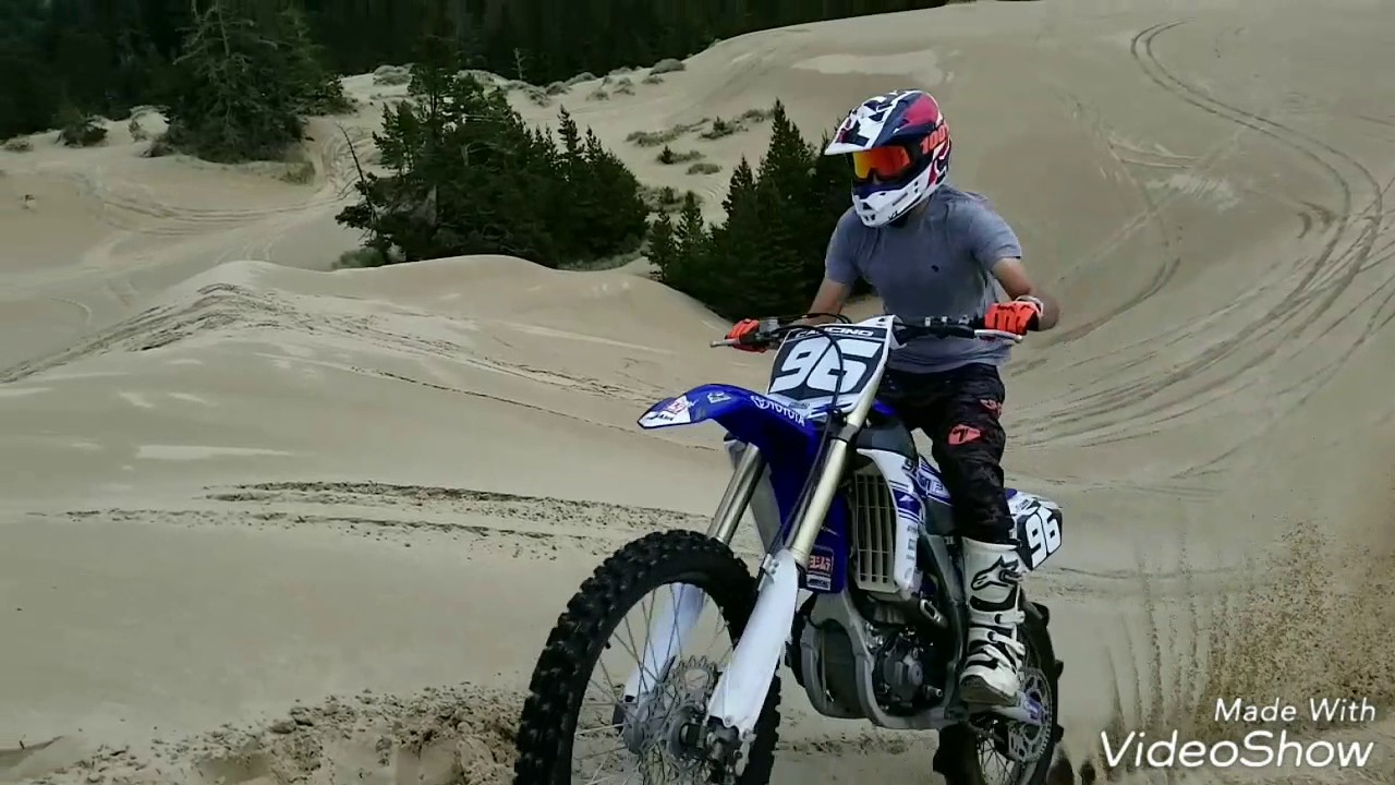 Riding Dirt bikes in the Oregon Dunes YouTube