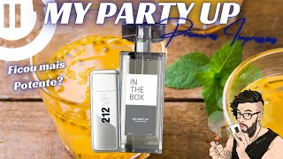 perfume my party up in the box