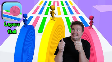 LAYERS ROLL Games Pro All Levels Walkthrough Gameplay iOS,Android Update New Levels