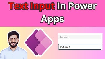 Text Input Control in Power Apps