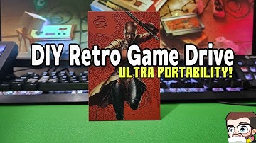 How To Make Your OWN Portable Retro Gaming Drive!