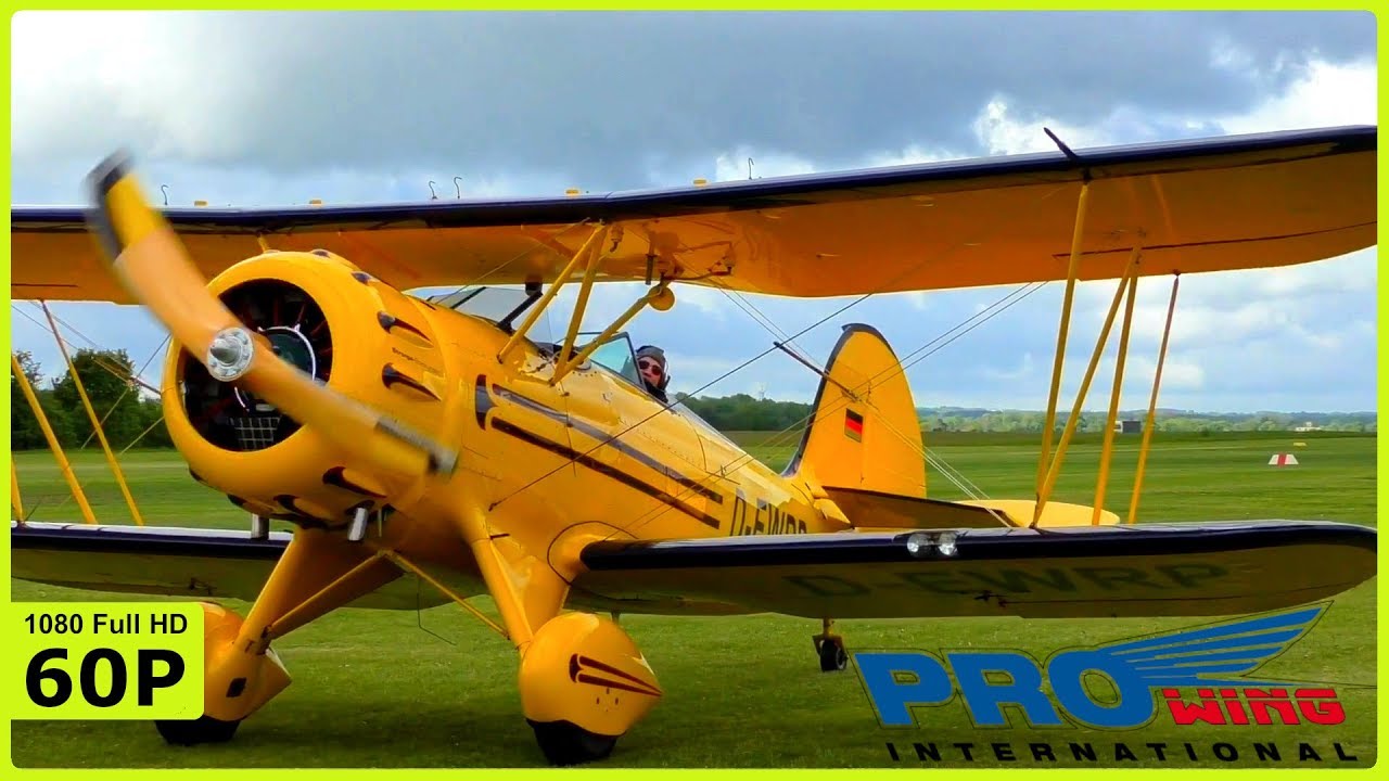 BEAUTIFUL REAL SCALE 1:1 DOUBLE DECKER WACO YMF 5 FL - PROWING 2019