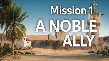 Stronghold Crusader: Definitive Edition – The Trail of the Lamb #1 | A Noble Ally [4K 60FPS]