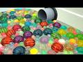Water Marble Run ☆ Full of Watermelons