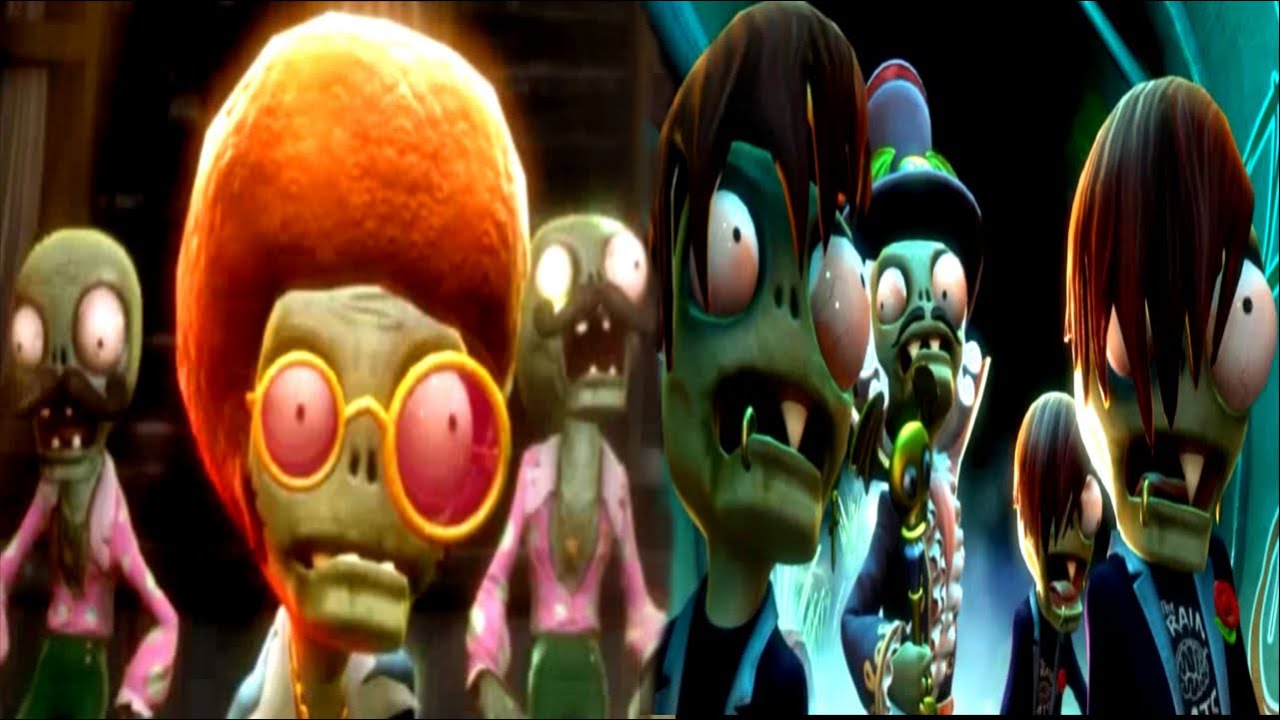 DISCO ZOMBIE VS. VAMPIRE ZOMBIE! PvZ Garden Warfare YouTube
