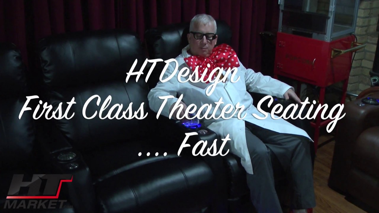 HTmarket.com HT Design Home Theater Seating Showroom Tour - YouTube