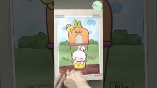 Preschool Bunny Theme Number Sequence Hands On Activity for Kids (Number Recognition and Math Skill)