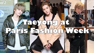 Taeyong's adventure with Loewe at Paris Fashion Week 2023