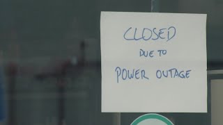 Burlingame businesses forced to close due to power outage