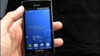 Samsung Captivate Unboxing