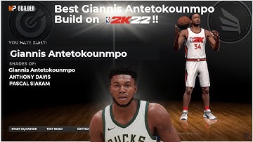 NBA 2k22 Next Gen Giannis Build with a Sharp Takeover is OP!!