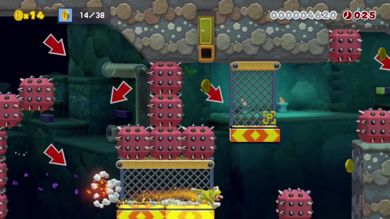 [40s] Greedy Kitty Dash: Beating Super Mario Maker 2's HARDEST Levels!