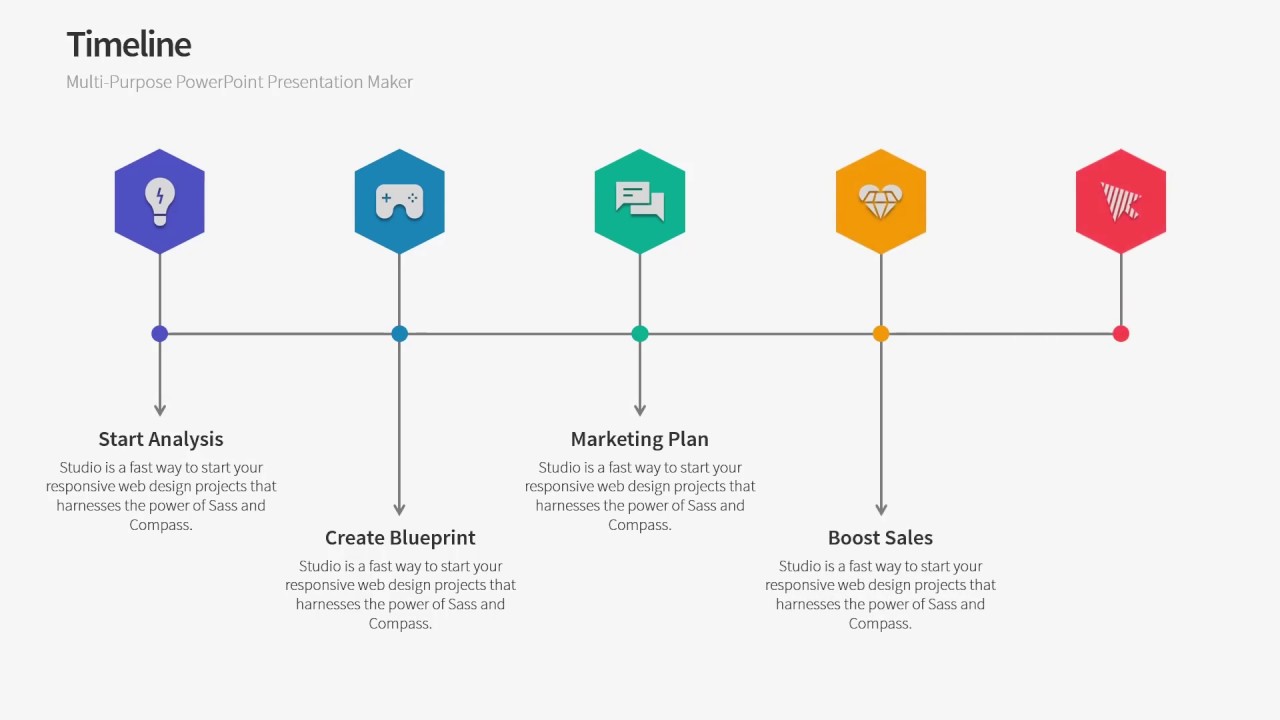 timeline history slides powerpoint template a warna slides powerpoint history timeline template