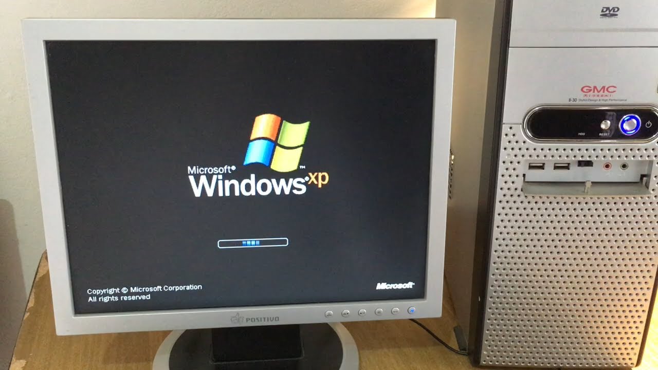 Testando o Windows XP em 2022