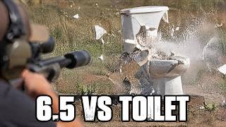 What Happens When You Shoot a Toilet with a 6.5 Creedmoor?