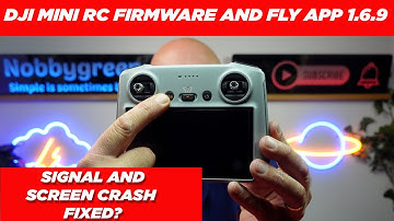 DJI MINI 3 PRO RC FIRMWARE LATEST UPDATE - V01.01.0100 FLY APP 1.6.9 UPDATE