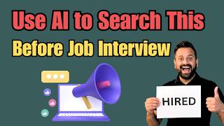 Use AI to Decode Job Descriptions &amp; Ace Interviews! #ai #jobinterviewtips