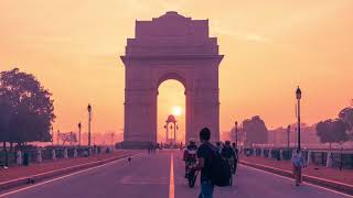 Indian mumbai sunrise landscape time-lapse photography &video background screenshot 2