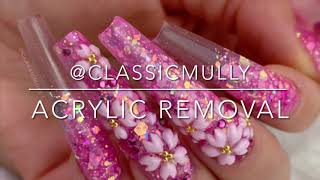 How to easily and healthily remove acrylic nails