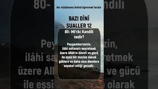 Bazı Dini Sualler 12 - İlmihal Serisi