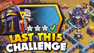 Thumbnail for Easily 3 Star the Last Town Hall 15 Challenge (Clash of Clans)
