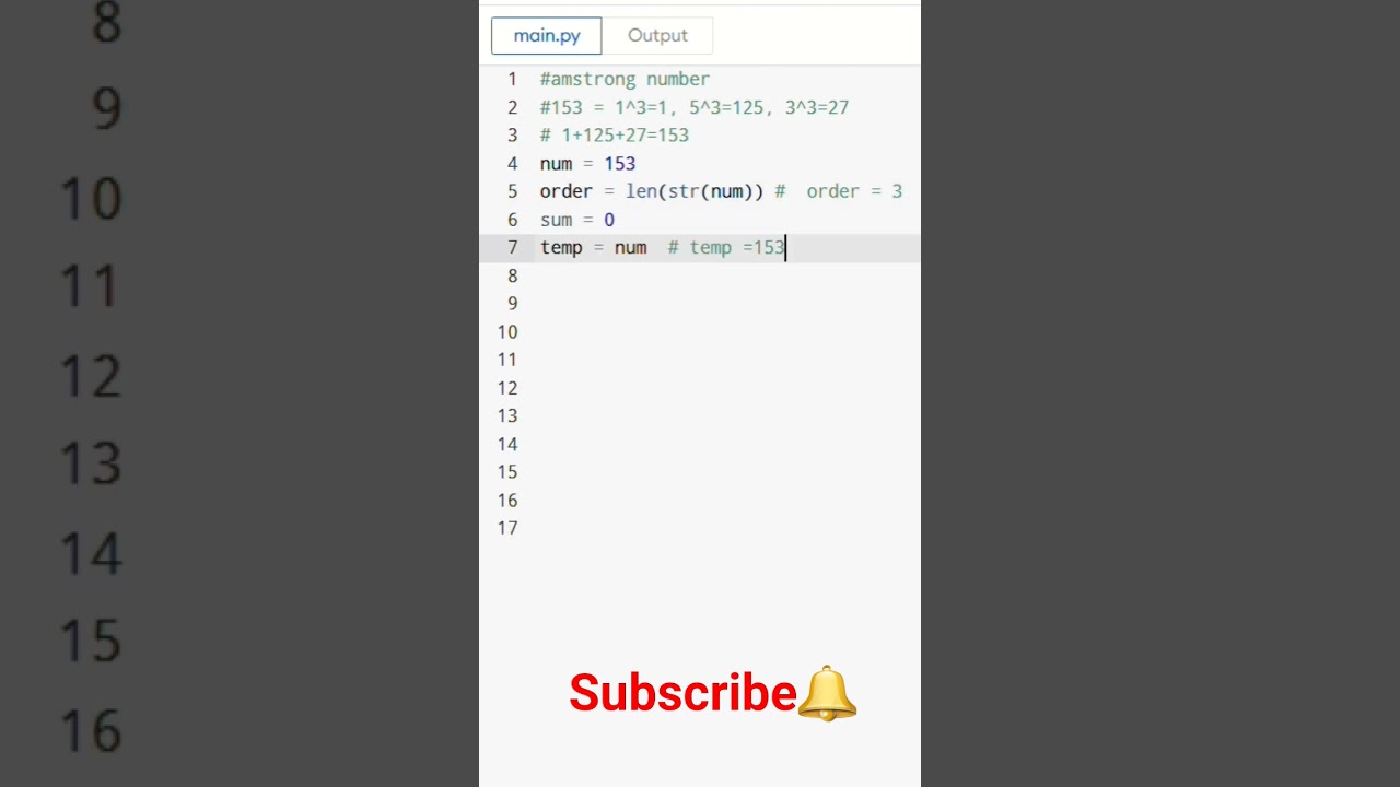 "Python Logic Explained: Armstrong Number in Simple Way"