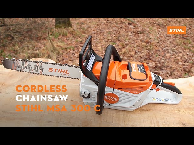 Cordless chainsaw STIHL MSA 300 C 