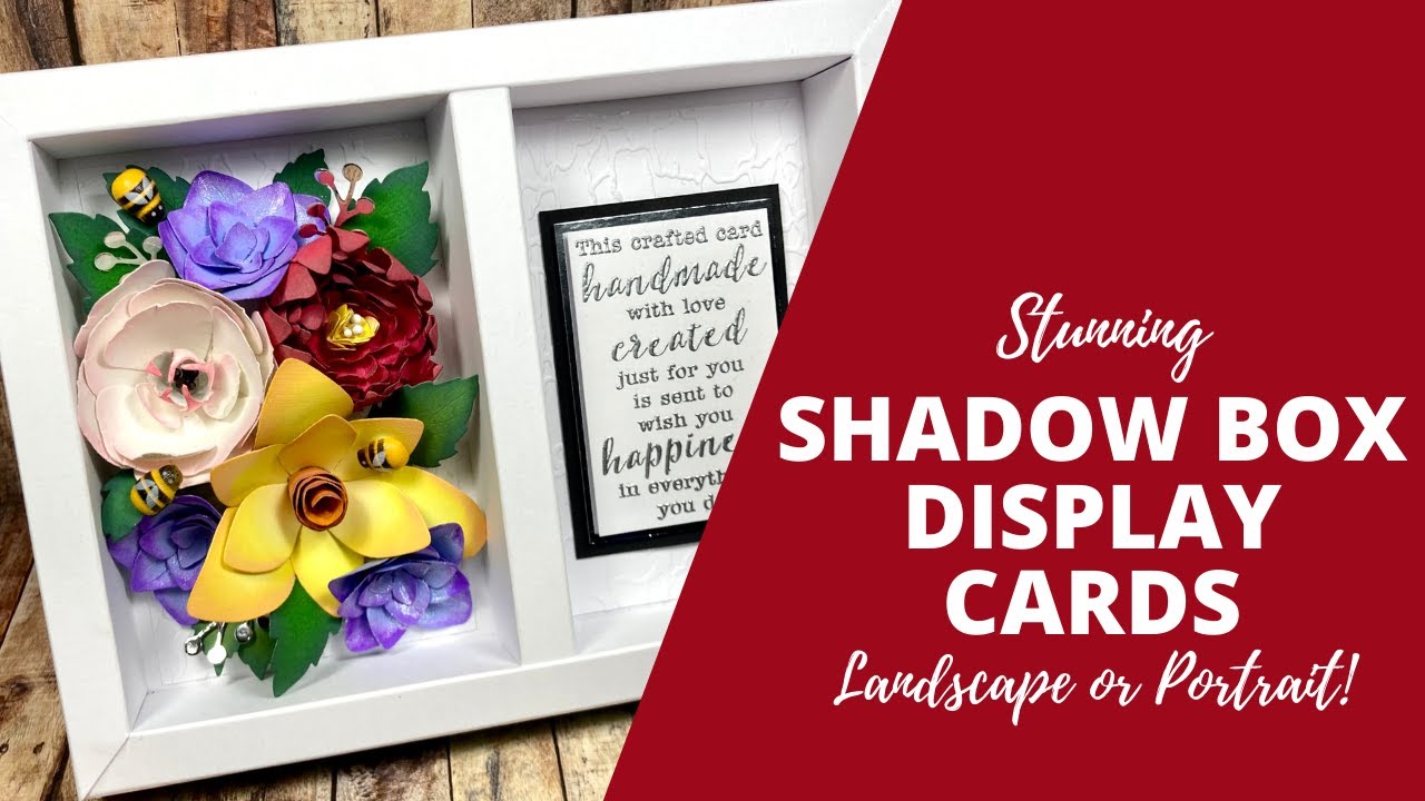 BEAUTIFUL 3D Shadow Box Cards! YouTube