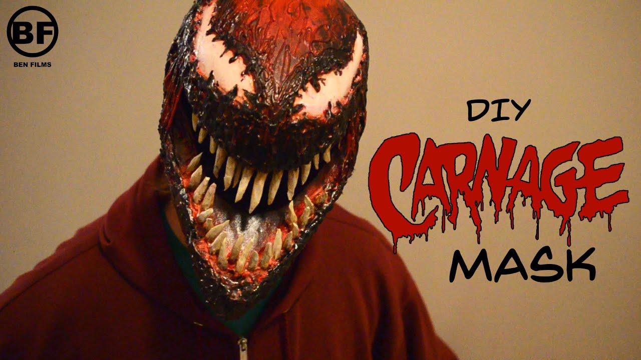 Carnage mask / Carnage helmet / Carnage cosplay - Inspire Uplift