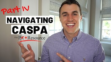 CASPA PROGRAM MATERIALS | PART IV